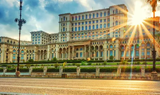 Palace of Parliament in Romania