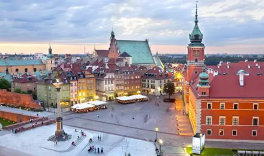 The Royal Castle in Warsaw, Poland