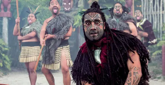 Indigenous Maori people of New Zealand