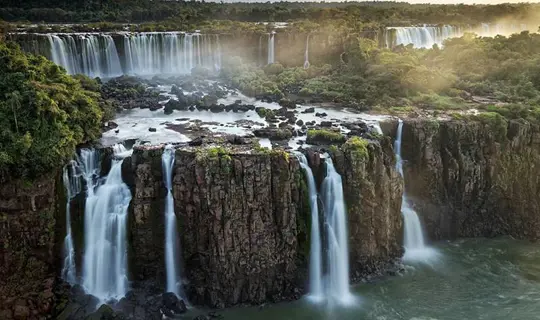 Chie Argentina and Briazil tour - waterfall