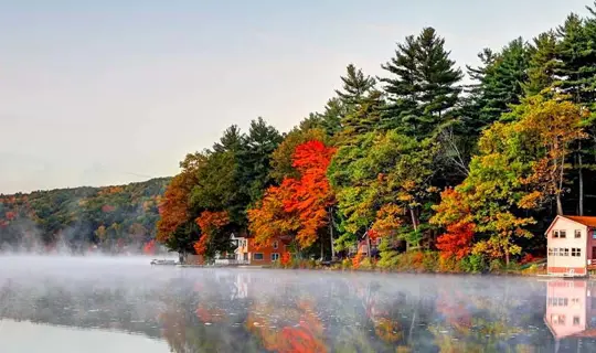 new England in the Fall