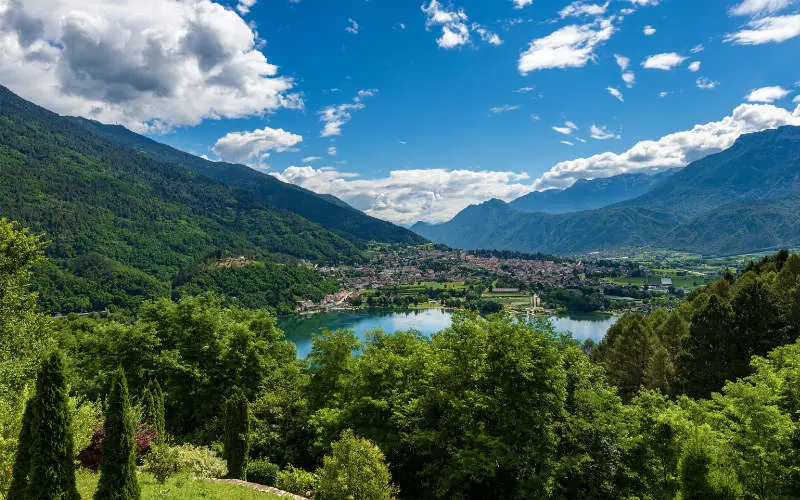 Levico Terme and the Lake - Trentino Italy