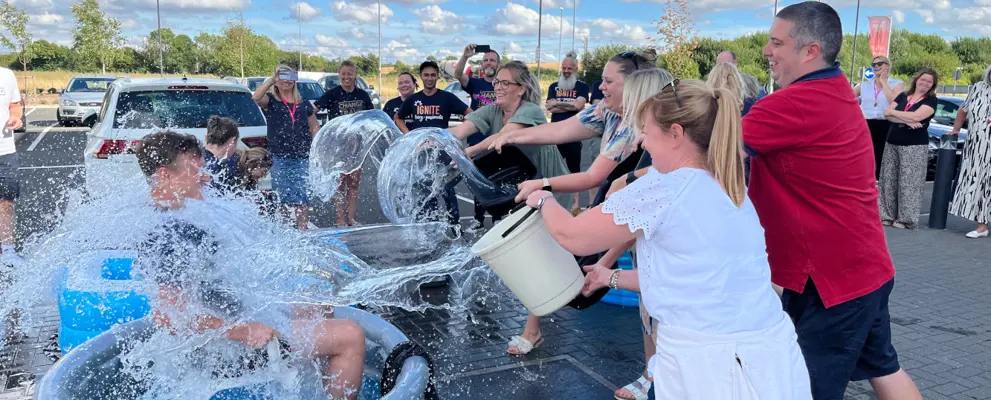 Team Charity Water Bucket