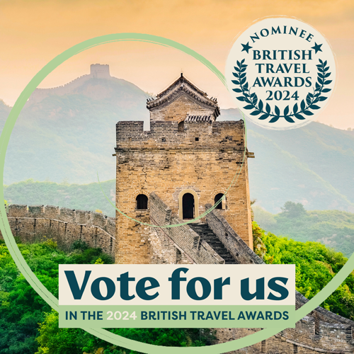 British Travel Awards 2024 - Vote for us