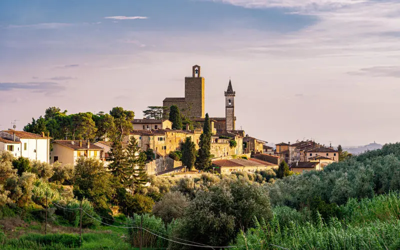 Vinci in der Toskana, Italy