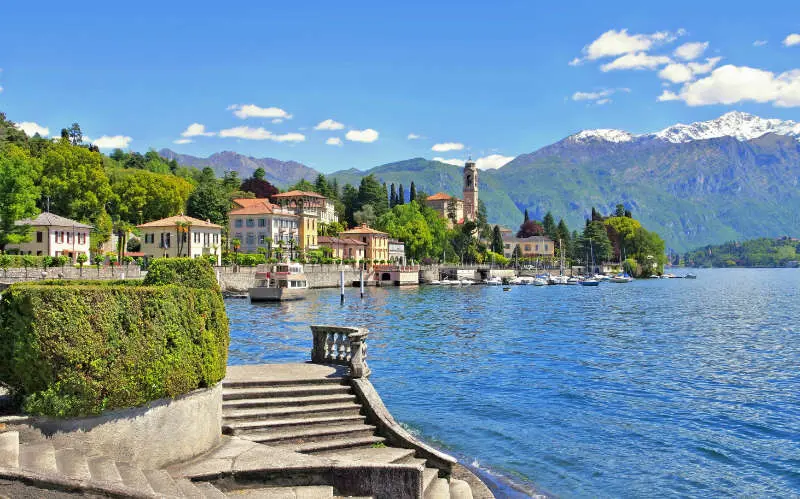 Tremezzo am Comer See in Italien - Tremezzo, Lake Como, Lombardy in Italy