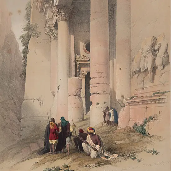 TS_RGS_Jordan_Lower portion of El-Khasne, Petra. 550x550.jpg